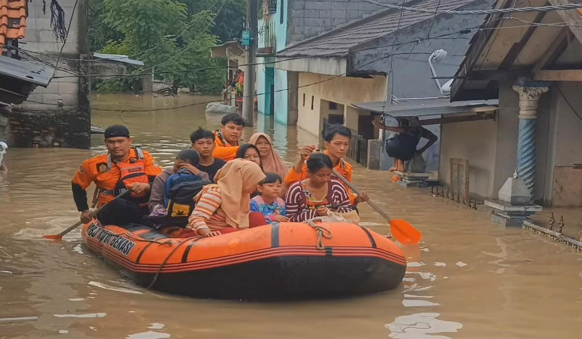 BPBD Kota Bekasi Catat 11 Titik Banjir di Enam Kecamatan