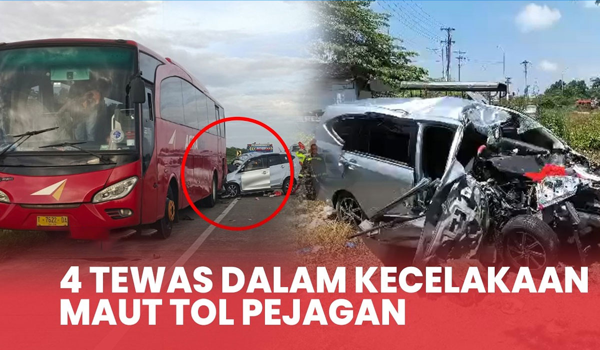Ngeri! Kecelakaan Fatal di Tol Pejagan–Tegal, 4 Orang Tewas dalam Insiden Tragis